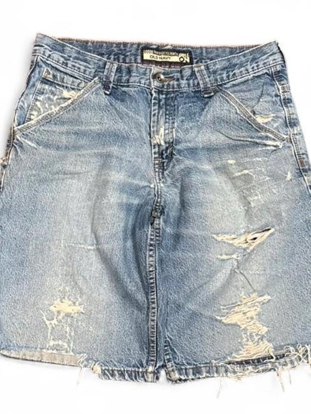 Y2K Old Navy Distressed Baggy Carpenter Denim Jorts